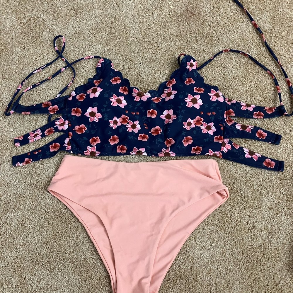 Zaful swimuit two piece Size 8